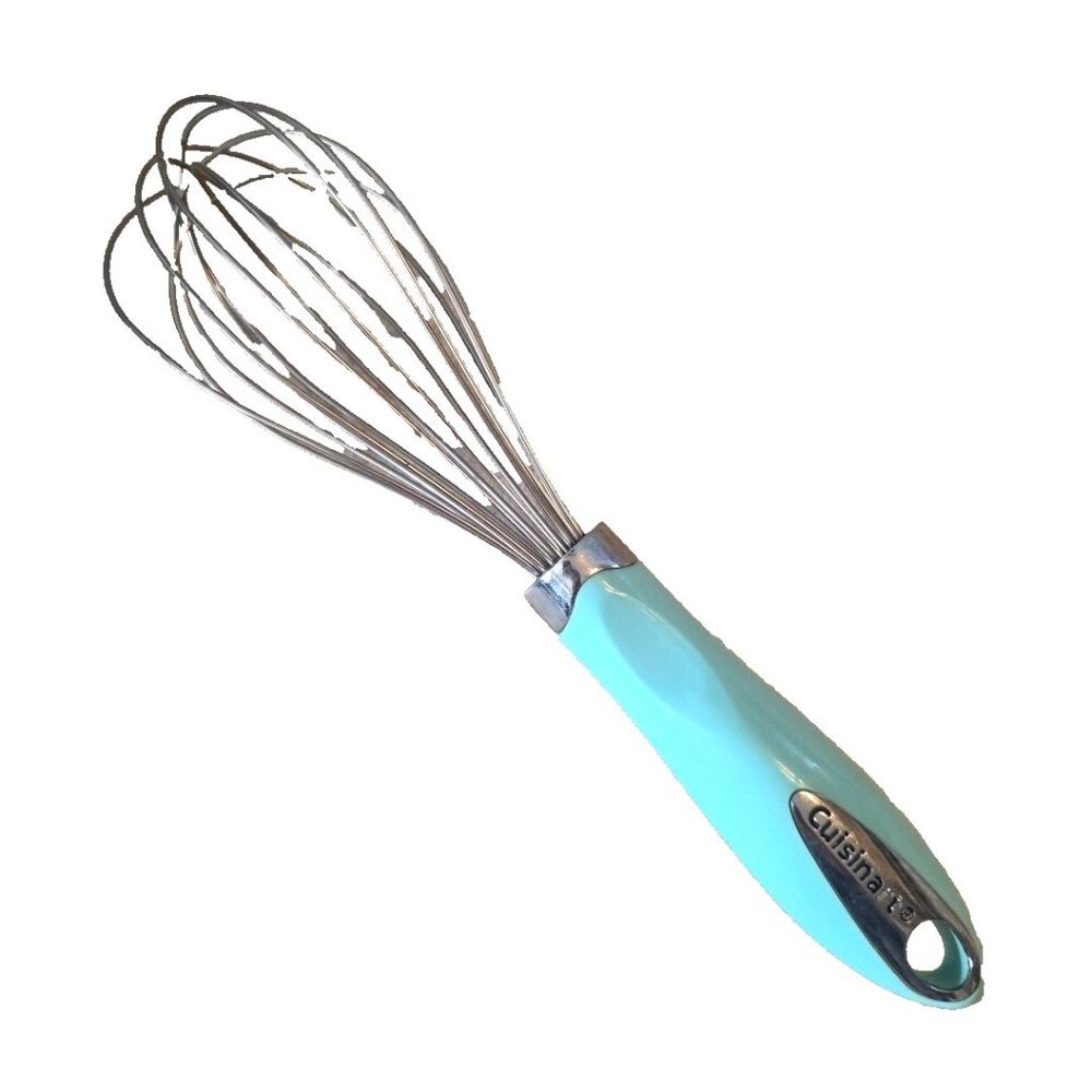 Cuisinart Whisk Aqua Teal Handle Hang Hole Large